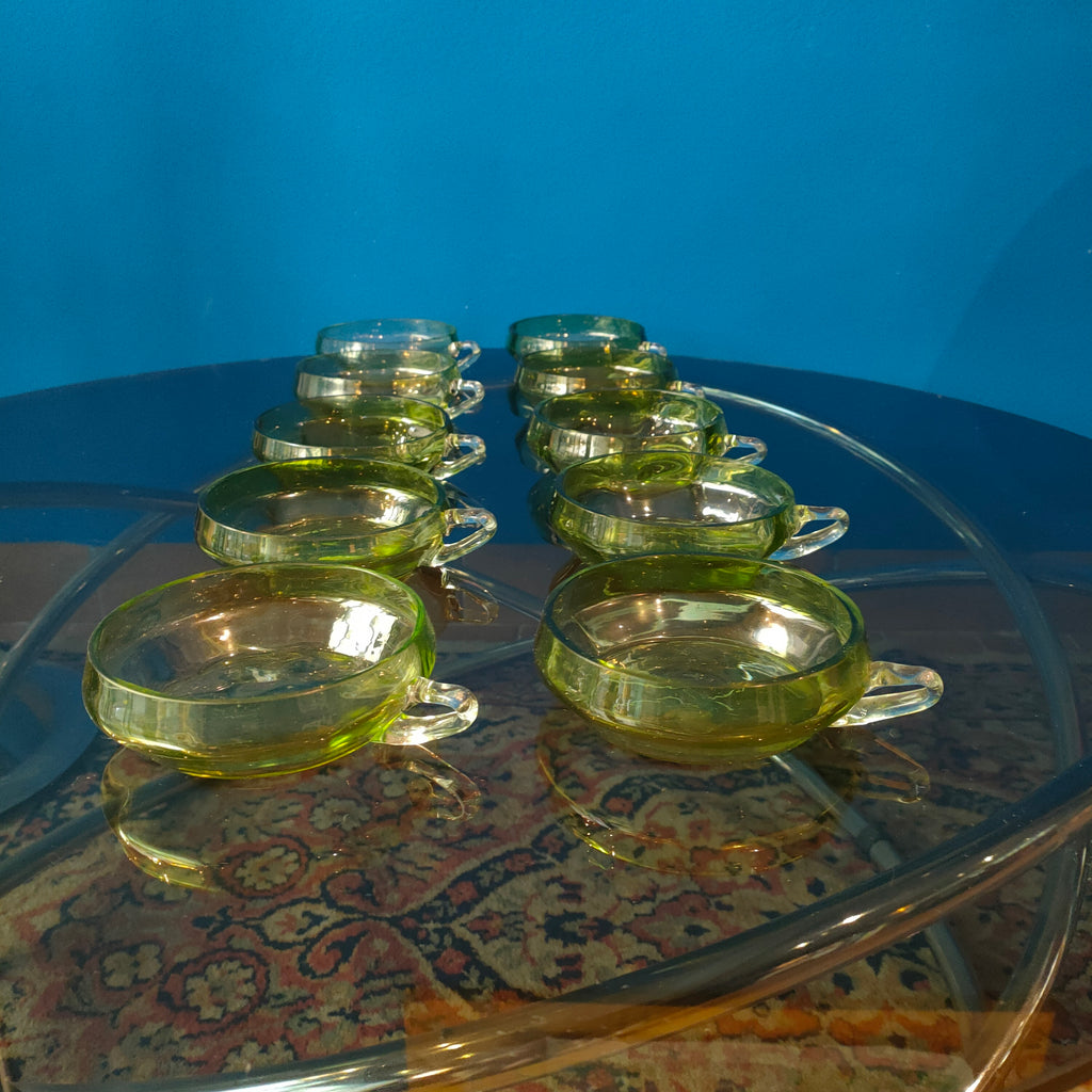 Set per macedonia in vetro