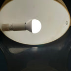 Lampada "Telegono" nera, Vico Magistretti per Artemide, 1966