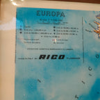 Europa Fisica in rilievo - Italia, 1964