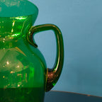 Vetro di Empoli - brocca forma squadrata