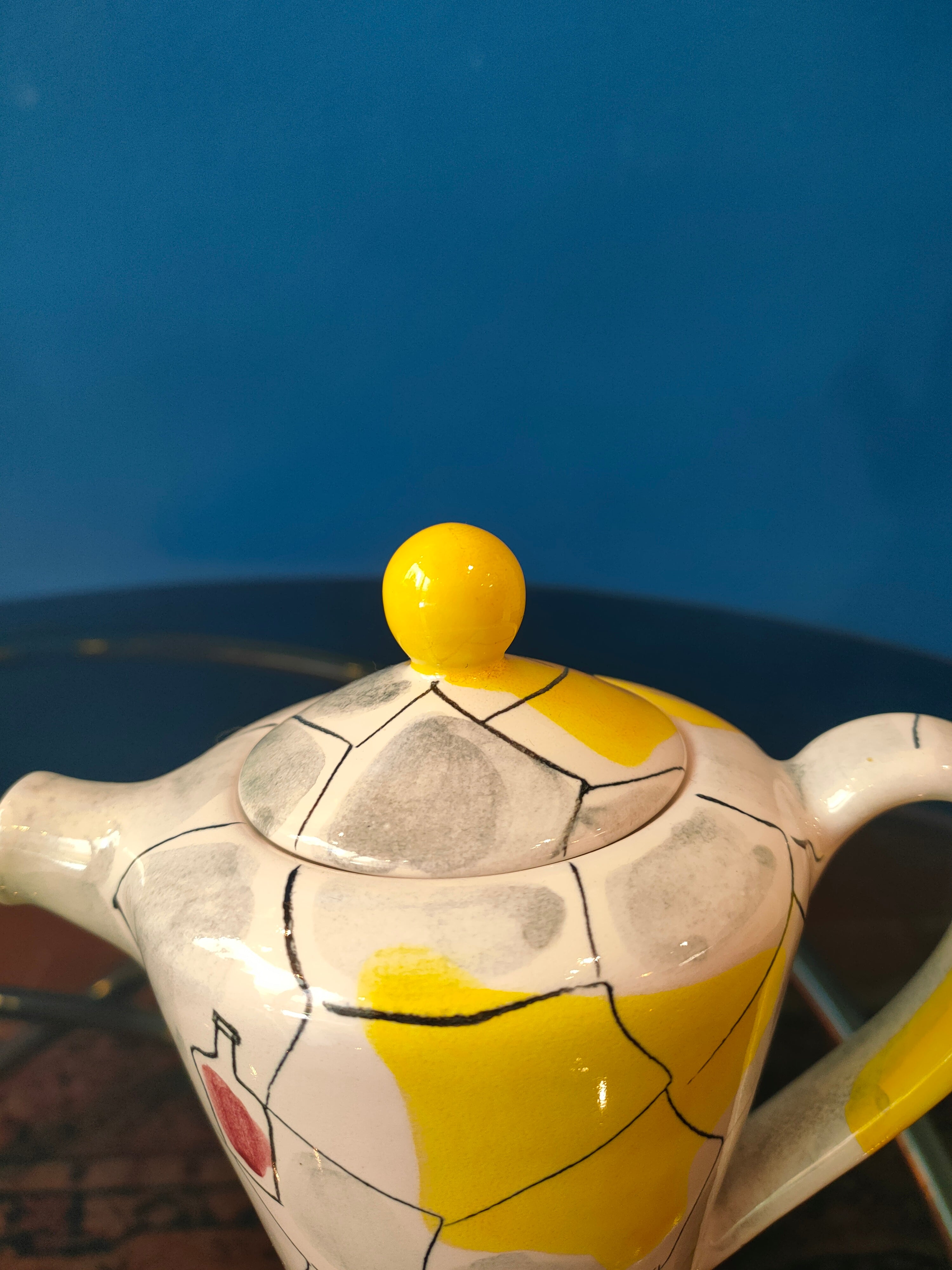 Tazze e accessori di un servizio da tè - Rometti Italy, anni '60