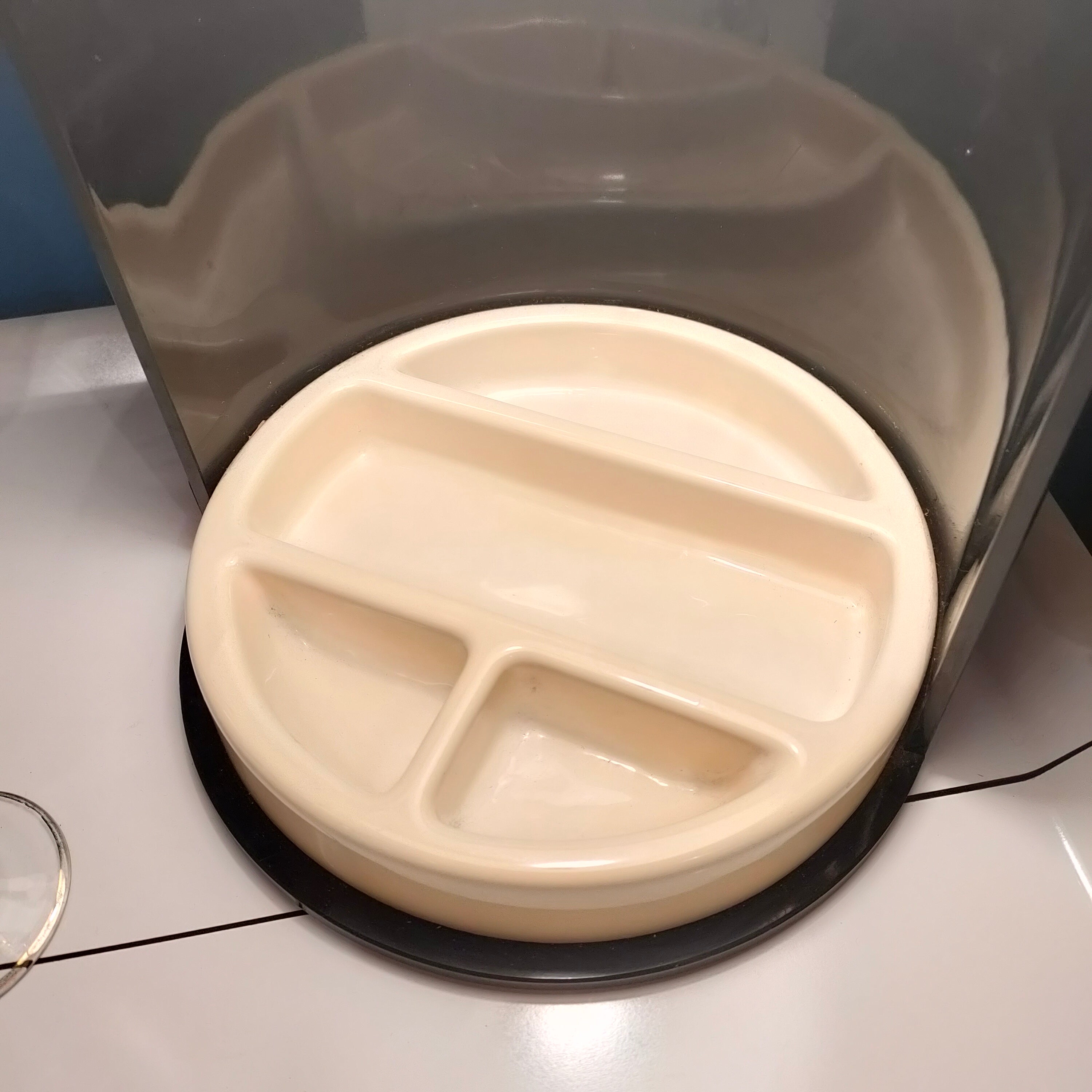 Lampada "Telegono" nera, Vico Magistretti per Artemide, 1966