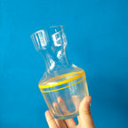 Caraffa da comodino con bicchiere
