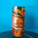 Vaso cilindrico in vetro soffiato