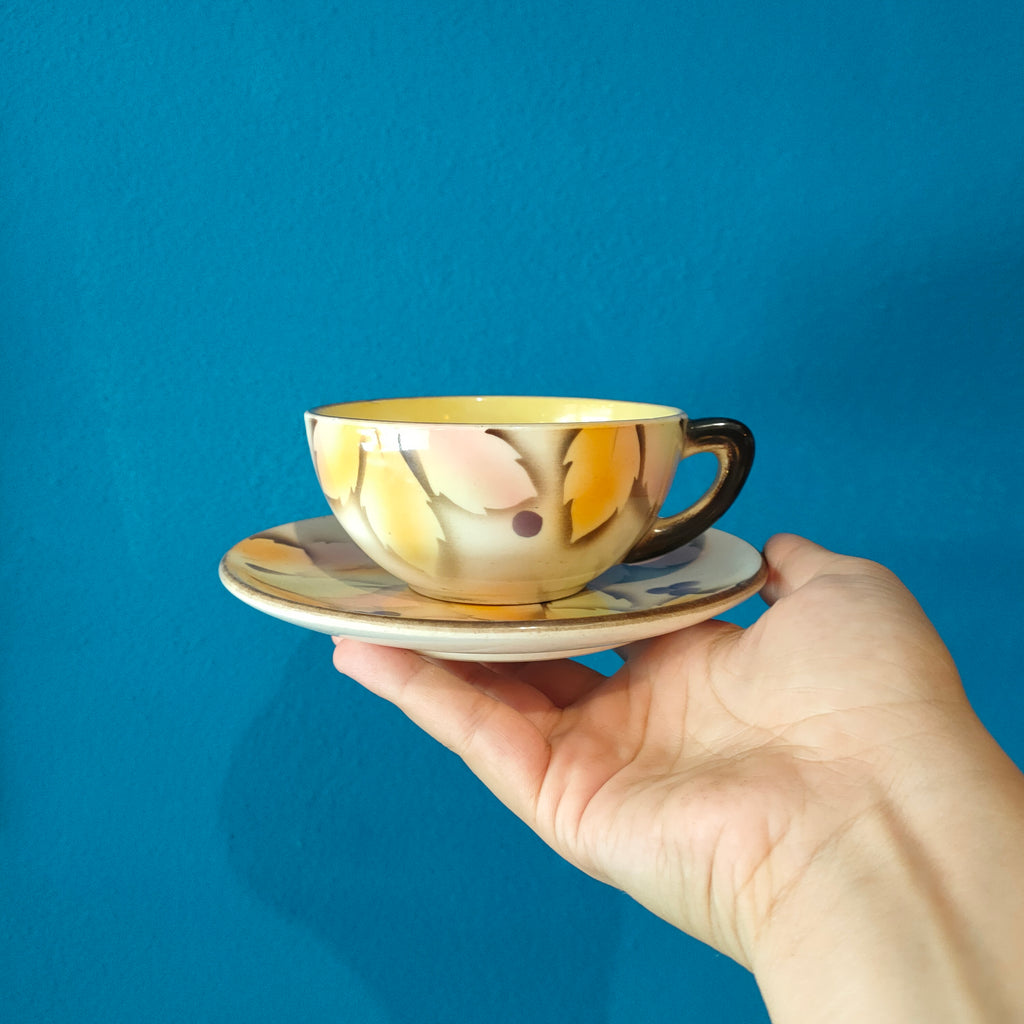 Set tazze da tè e accessori, La Colonnata, Sesto Fiorentino, 1930s